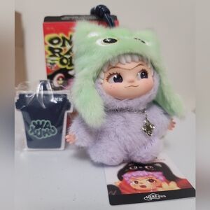 Wakuku On A Roll Series Plush Mini Pendant